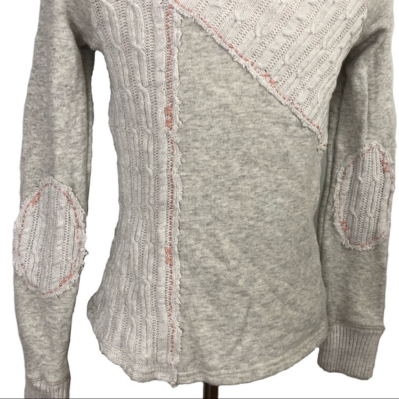 ANTHRO SATURDAY SUNDAY Multi Pattern Textured Top - Picture 5 of 6